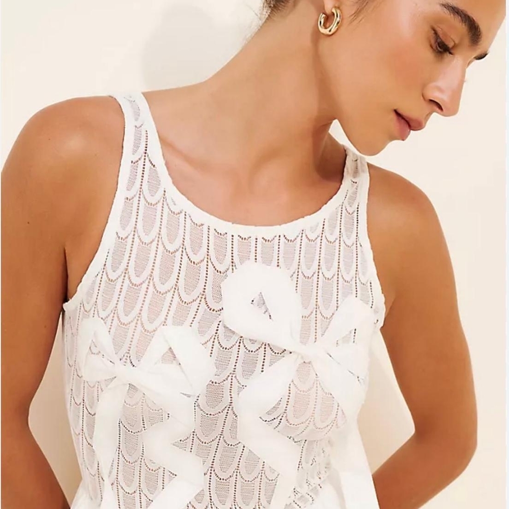Anthropologie En Saison Denver Mixed Media Midi Dress - Picture 3 of 3